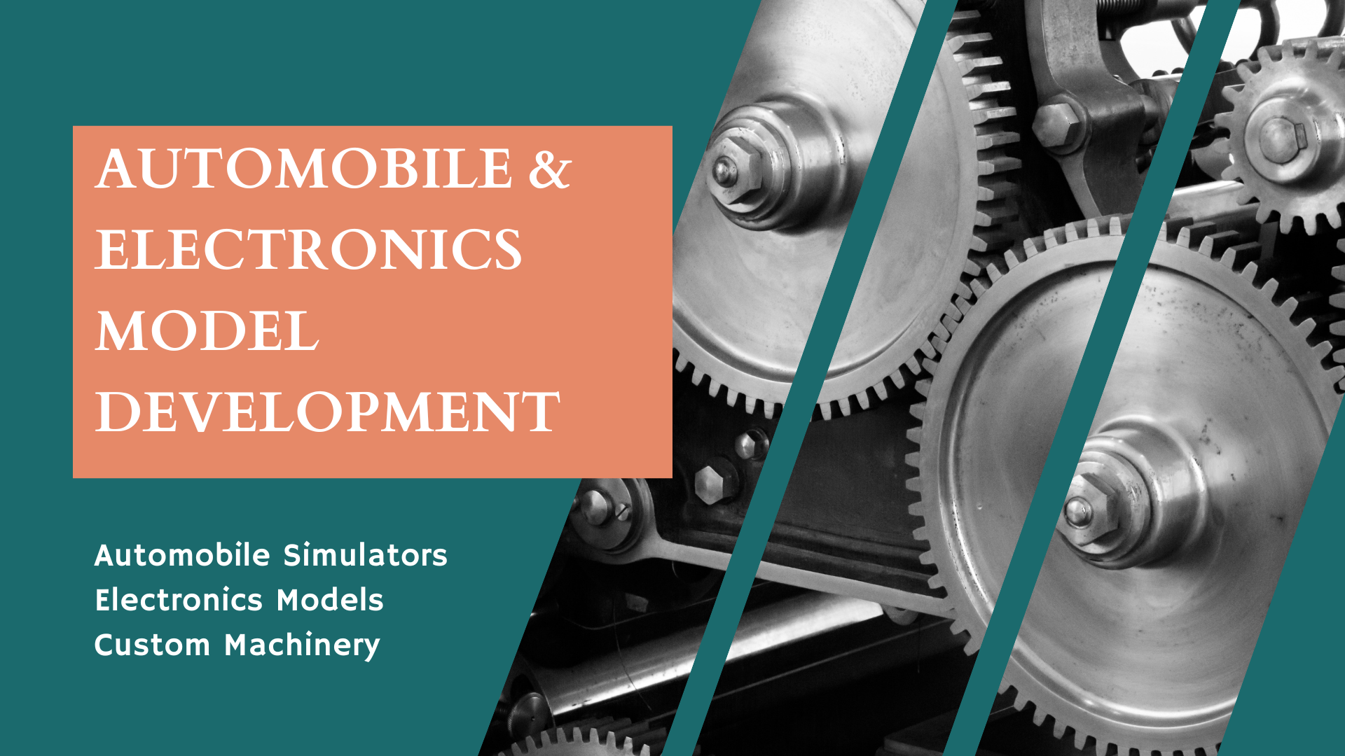 Automobile and Electronics Simulators Banner