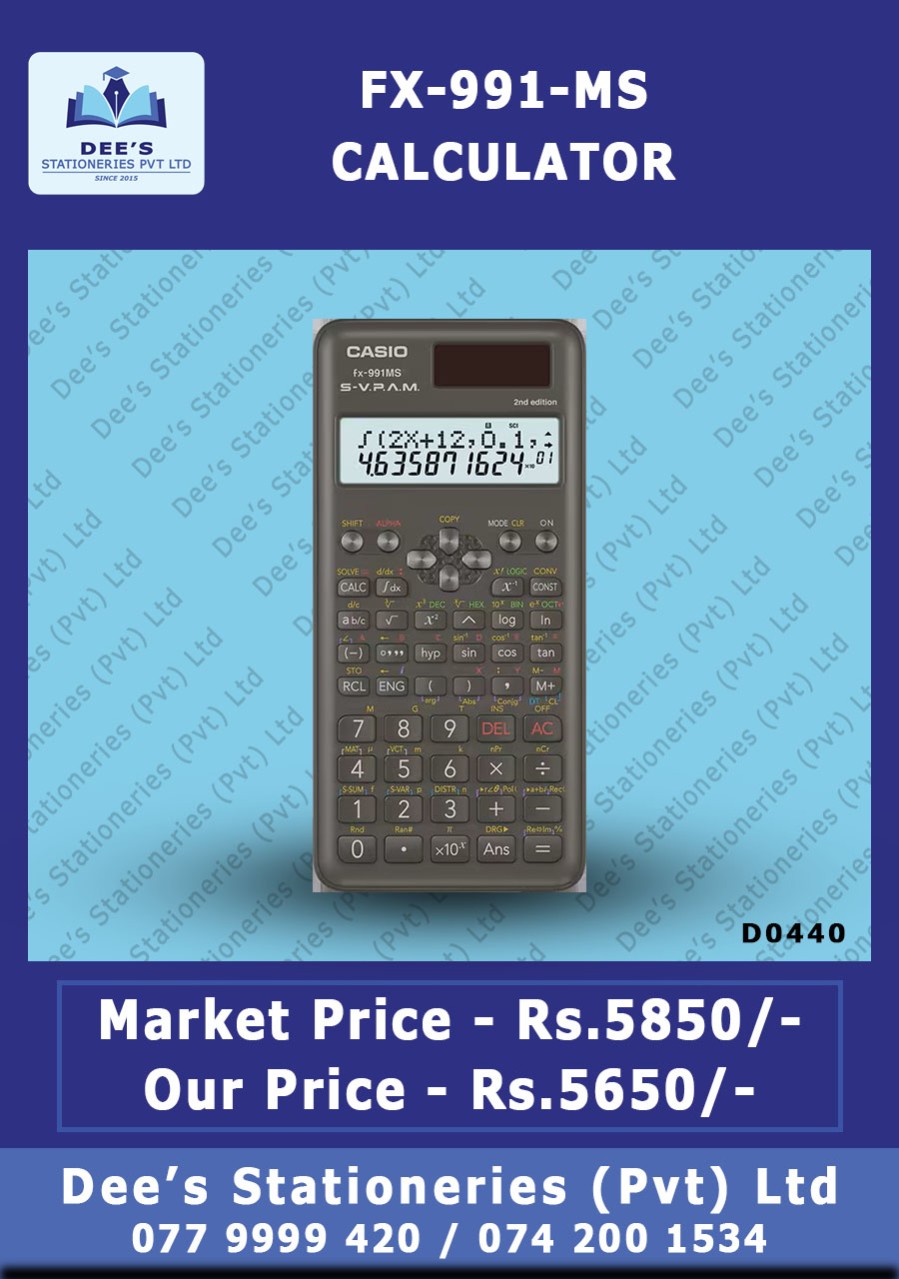 Fx 991 ms Calculator